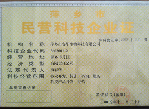 民营科技企业证